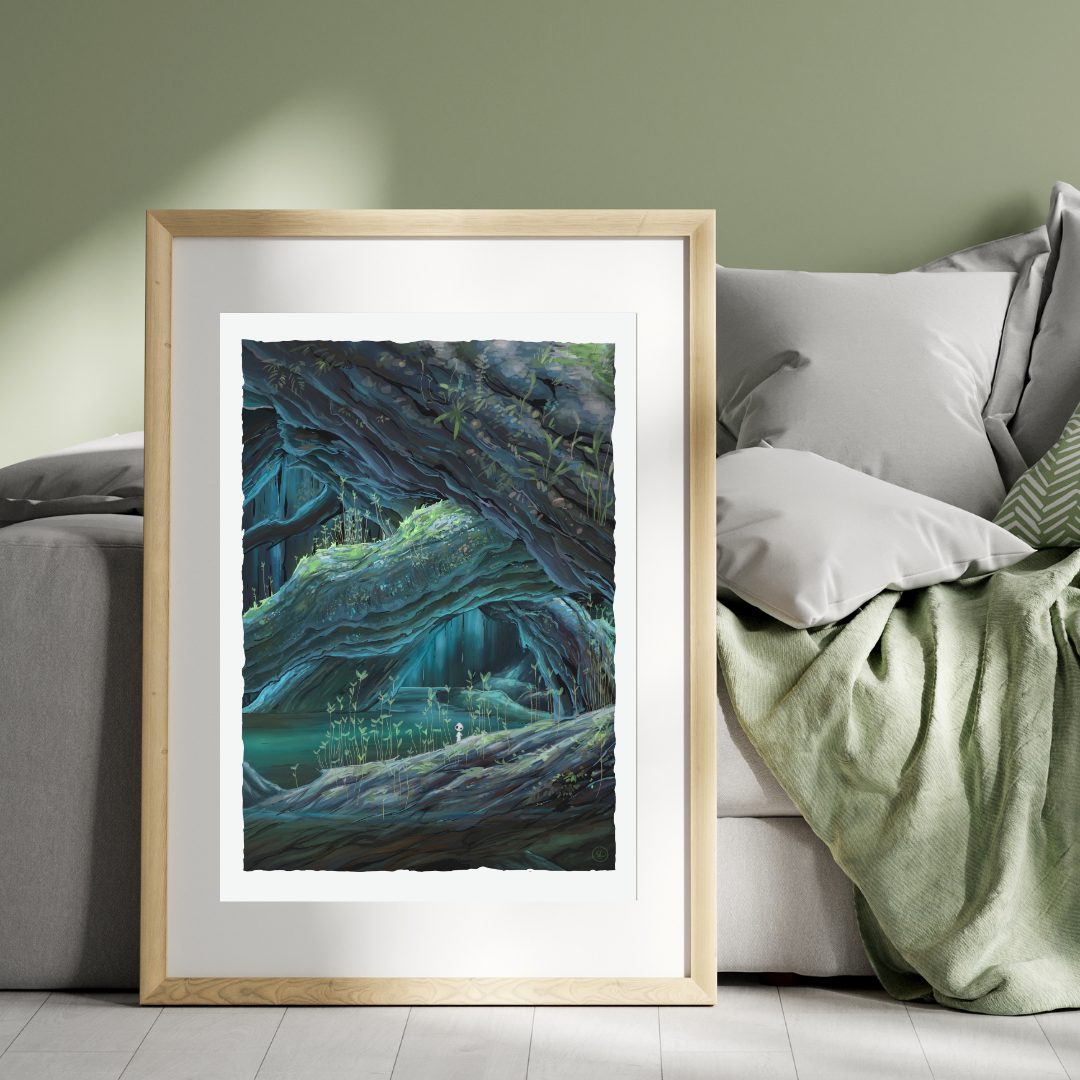 Forest spirits Scene Study