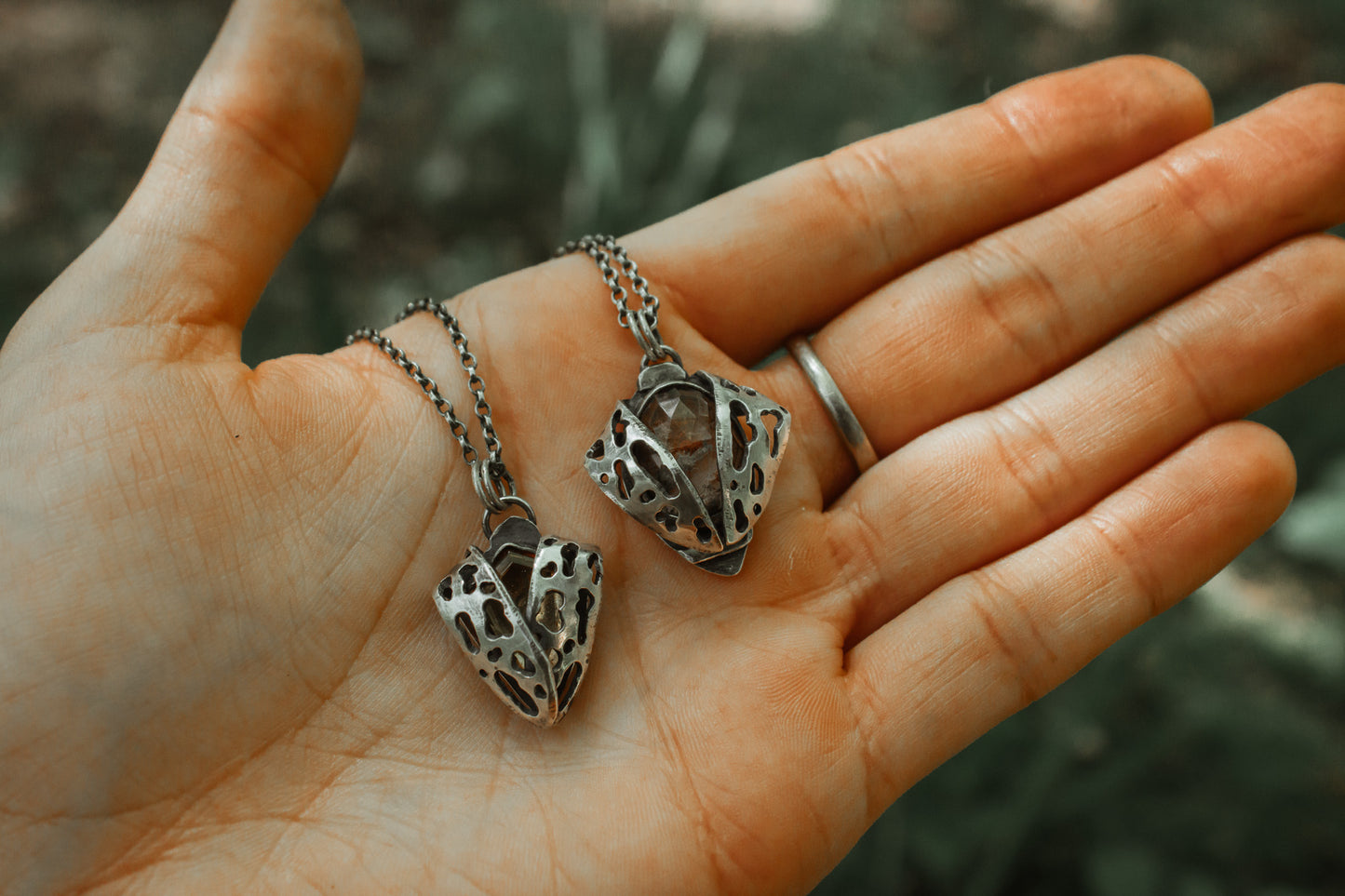 Curious Cicada Necklaces
