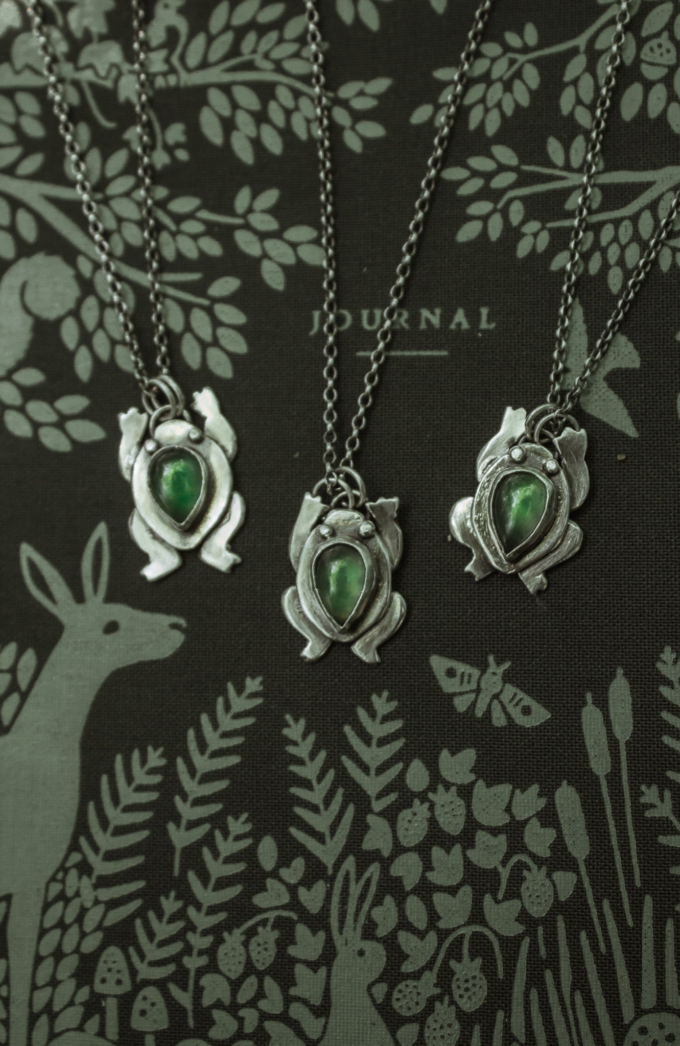 Frolicking Frog Necklaces