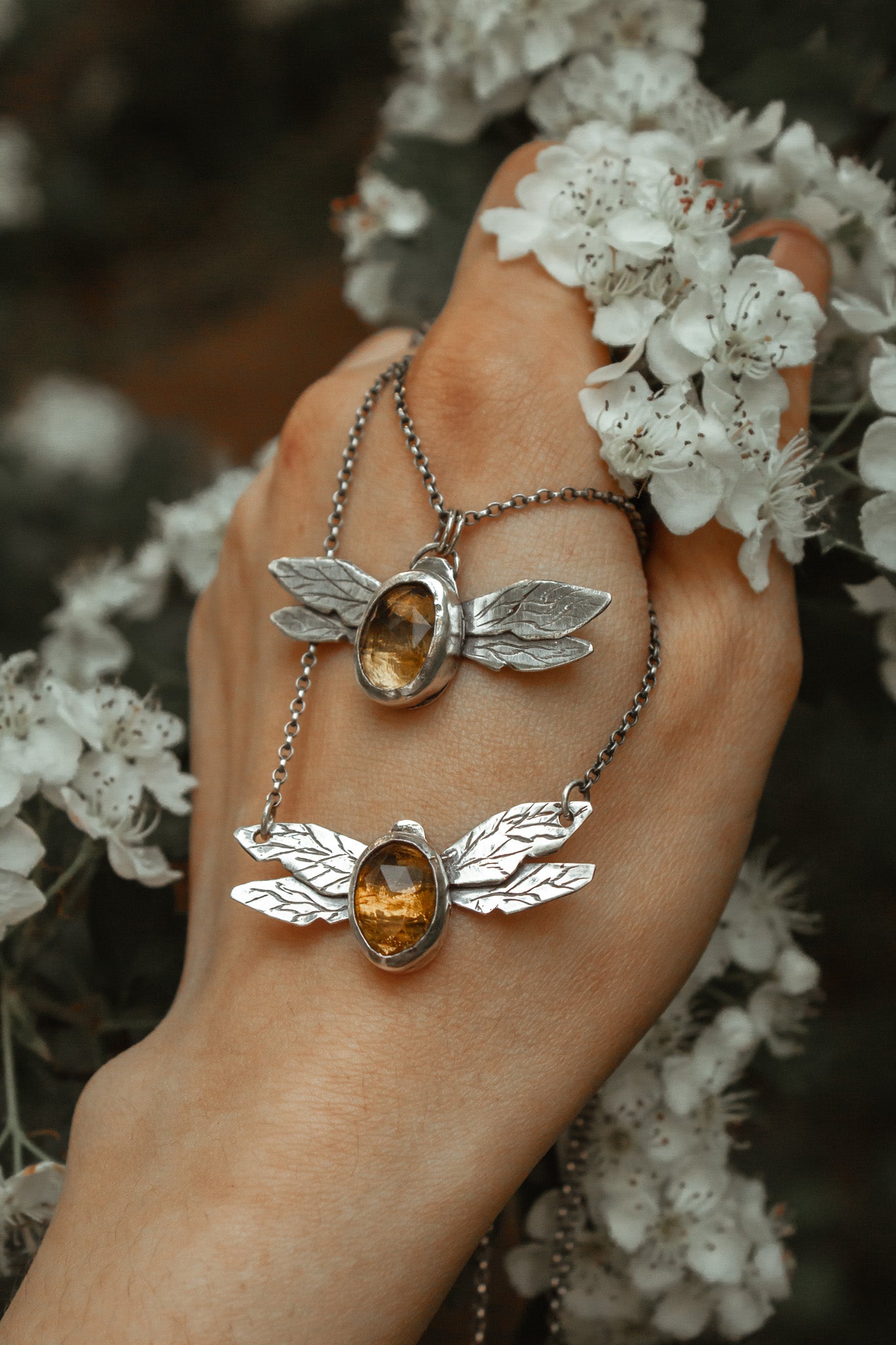 Honey Bee Necklaces