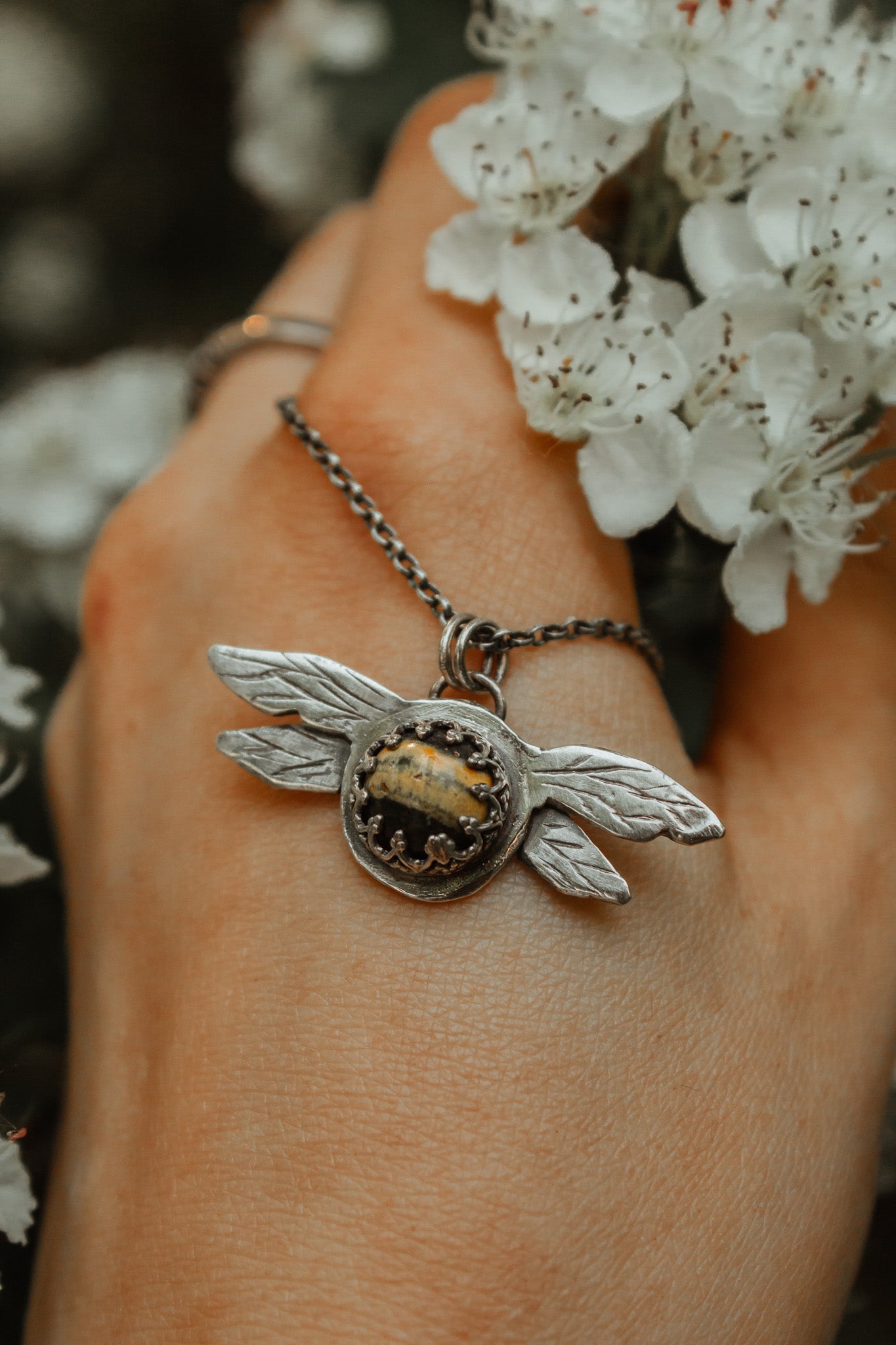 Bumble Bee Necklace