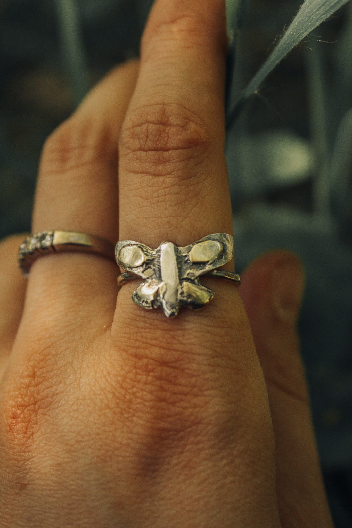 Small Butterfly Ring