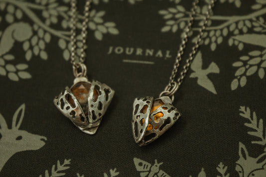 Curious Cicada Necklaces