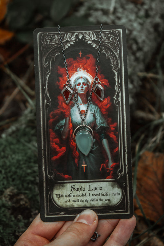 "Santa Lucia" Oracle Necklace