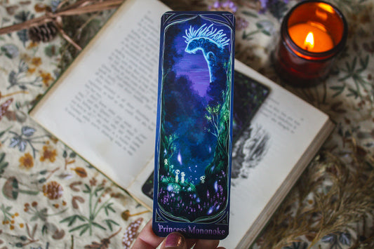 "Blue God" Bookmark From Princess Mononoke