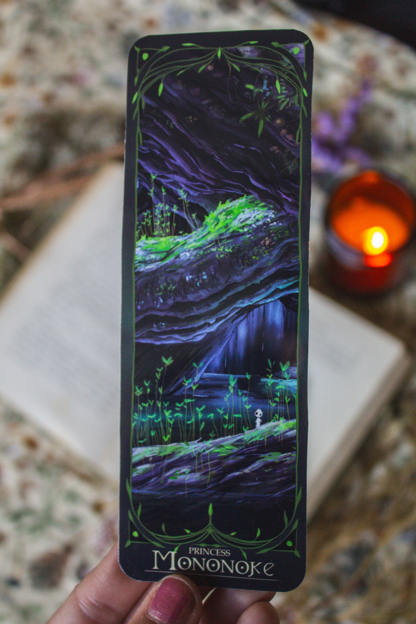 "Forest Spirit" Bookmark from Princess Mononoke