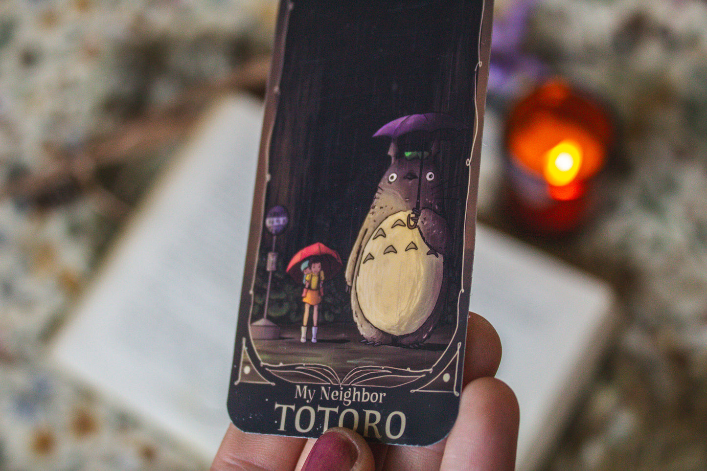 "Bus stop" Bookmark from My Neighbor Totoro