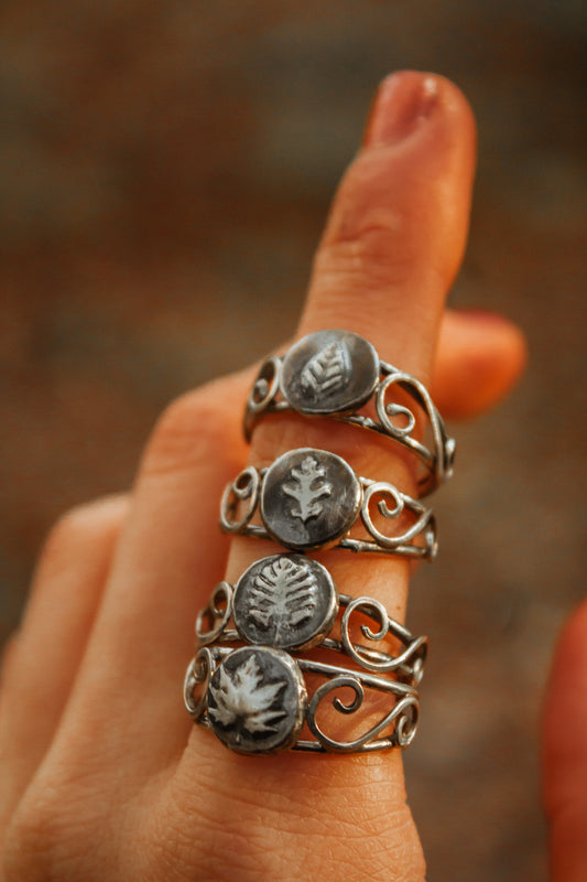 "Growth" rings (Made to Order)