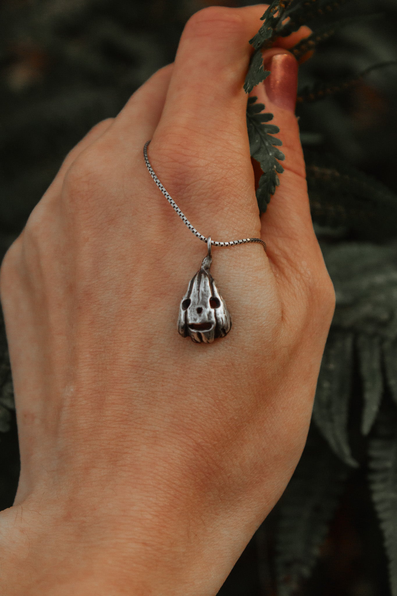 "Pottsfield" Silver Pumpkins