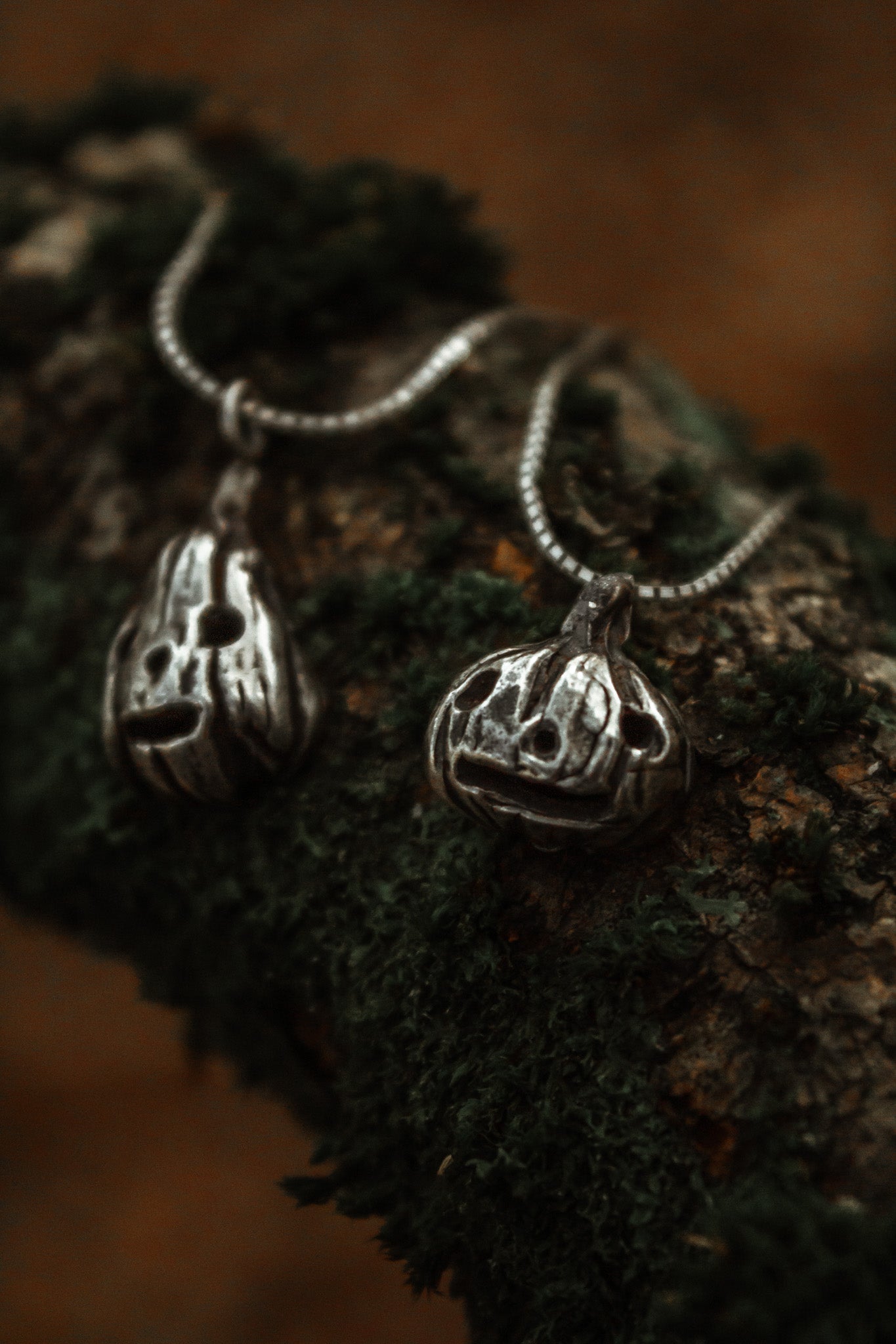 "Pottsfield" Silver Pumpkins