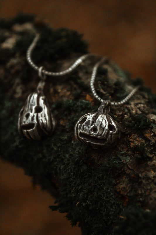 "Pottsfield" Silver Pumpkins