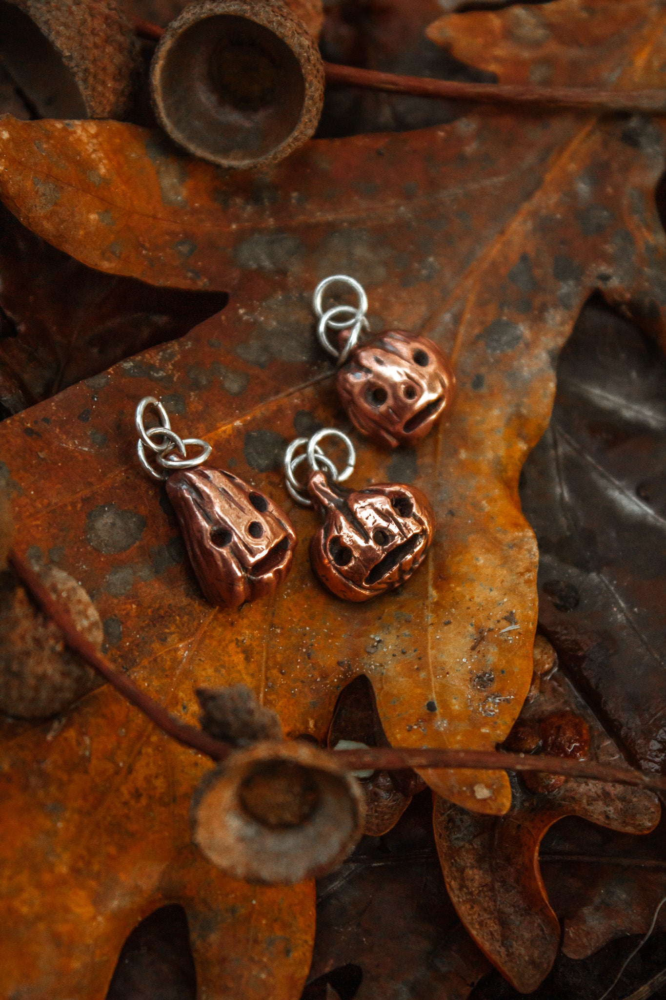 "Pottsfield" Copper Pumpkins
