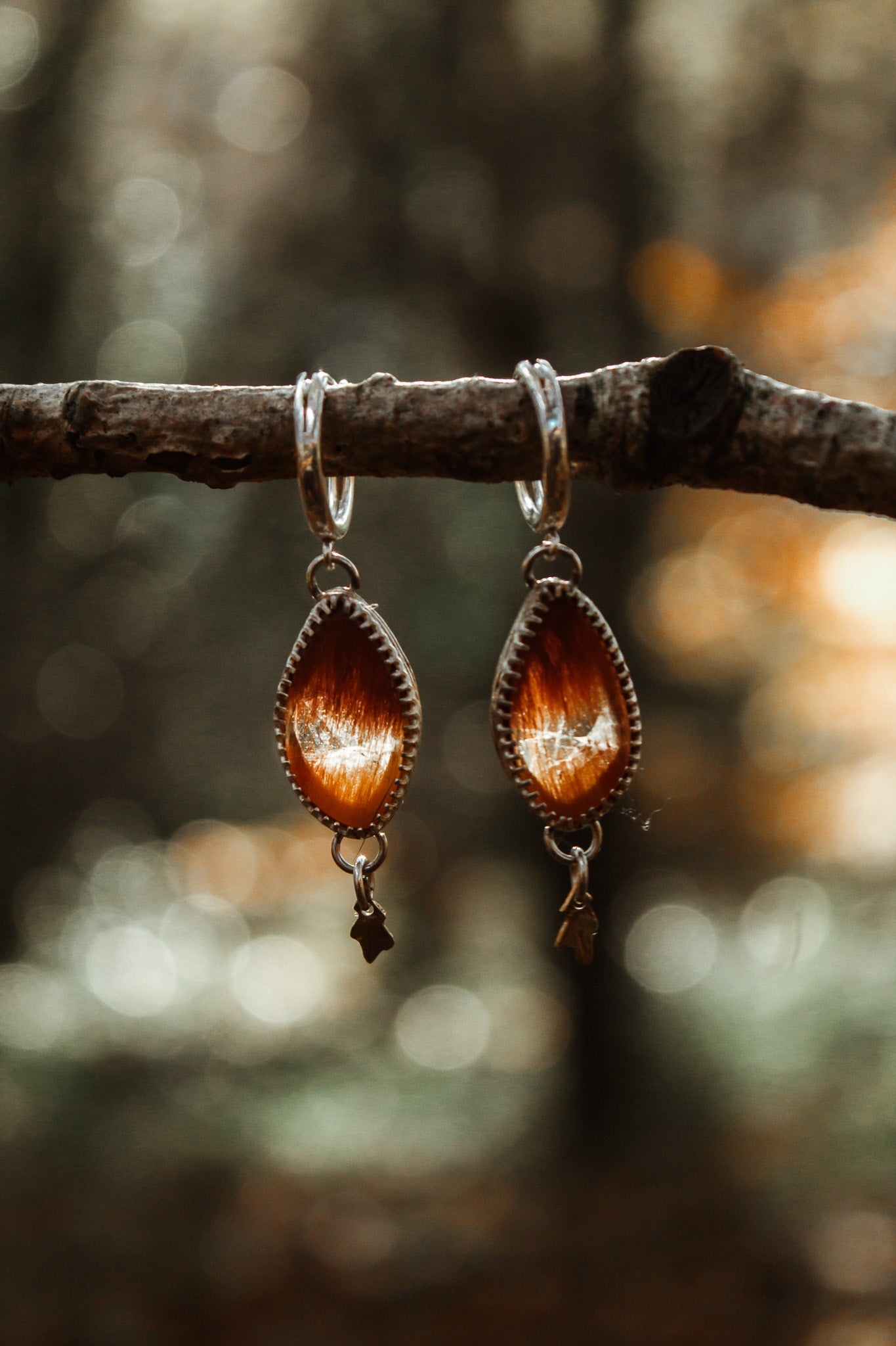 Candy Corn Earrings 1