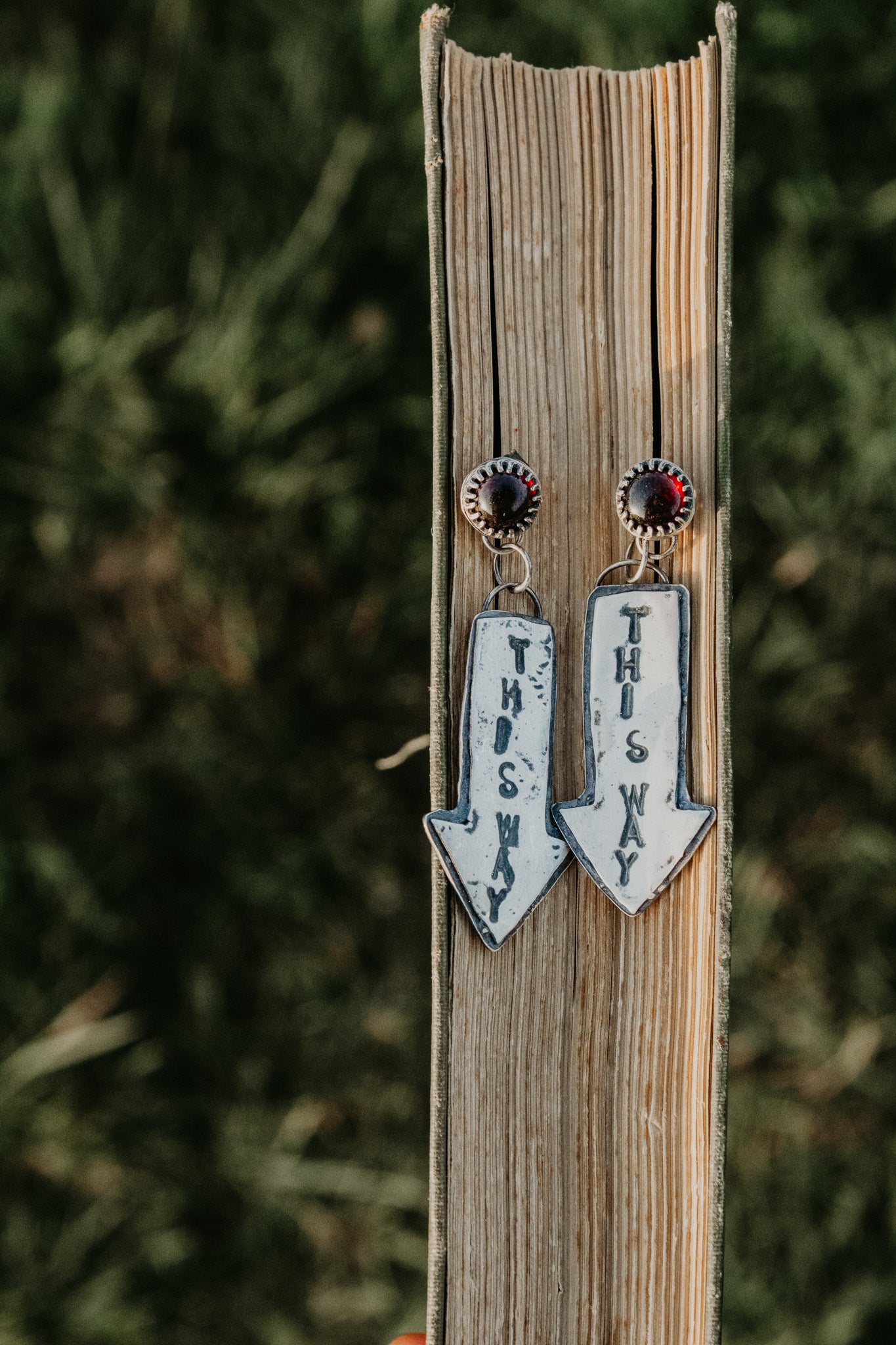 "This Way" Earring Studs