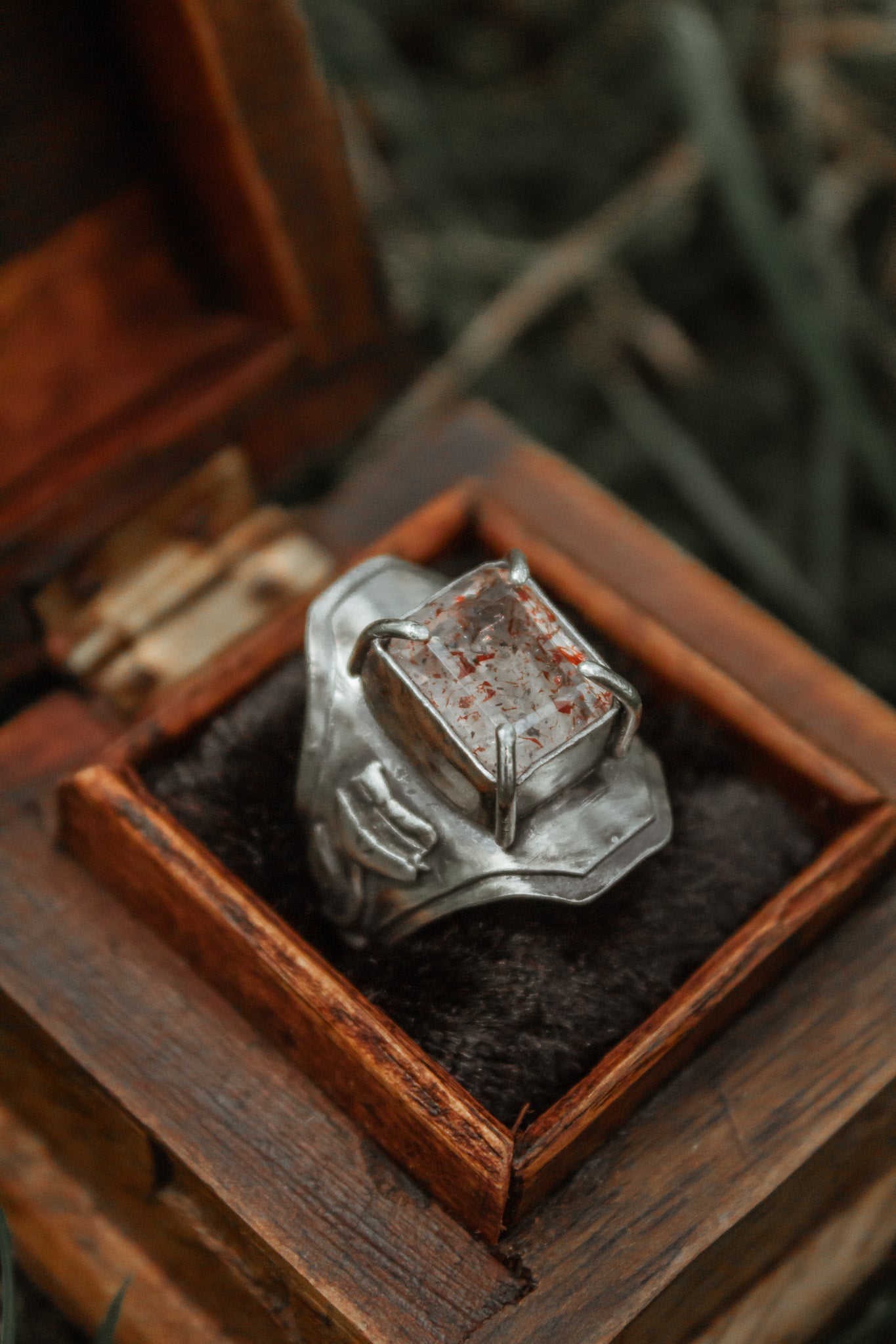 "Paint the Roses Red" Ring