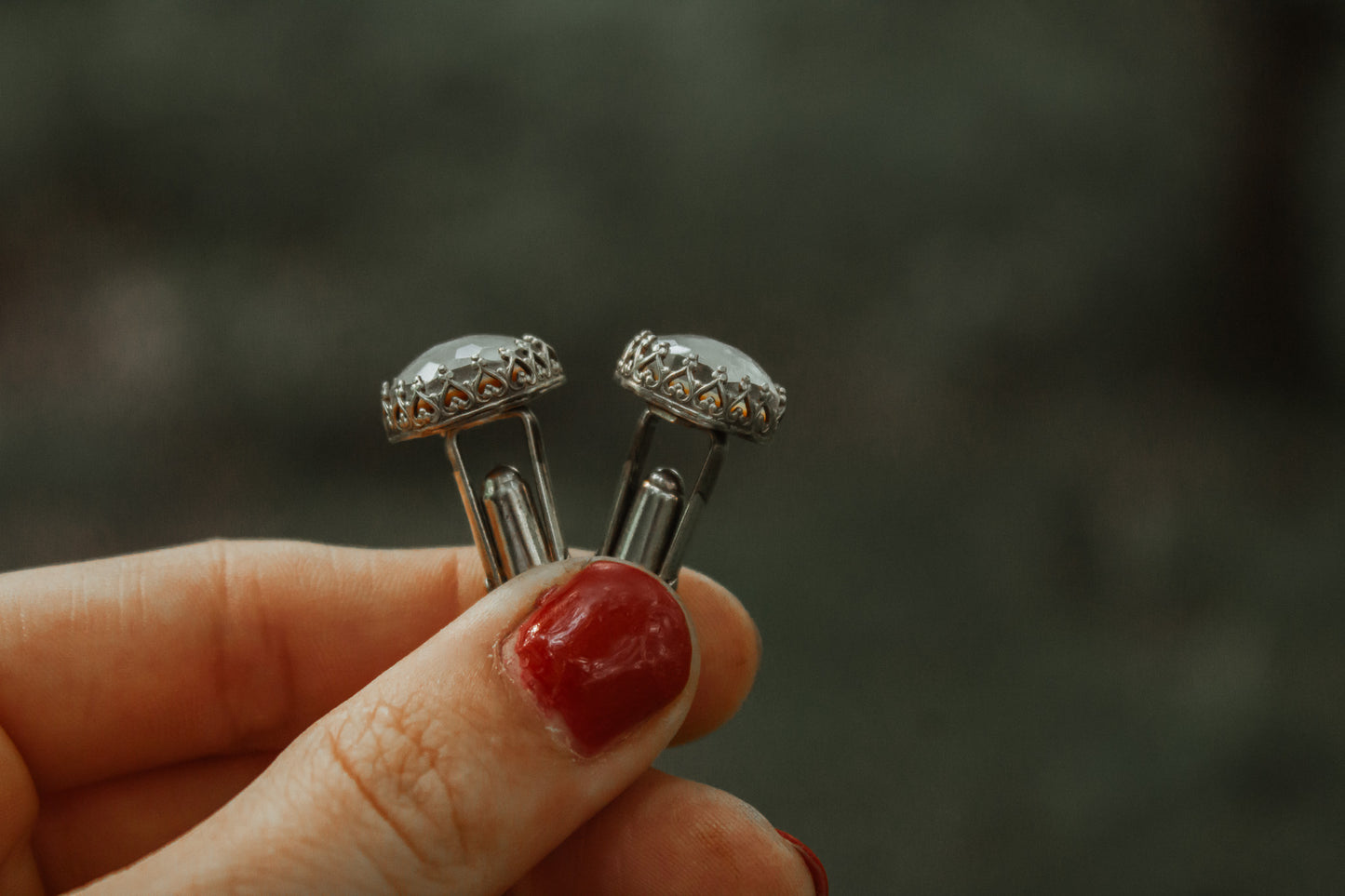 "Royal White" Cufflinks