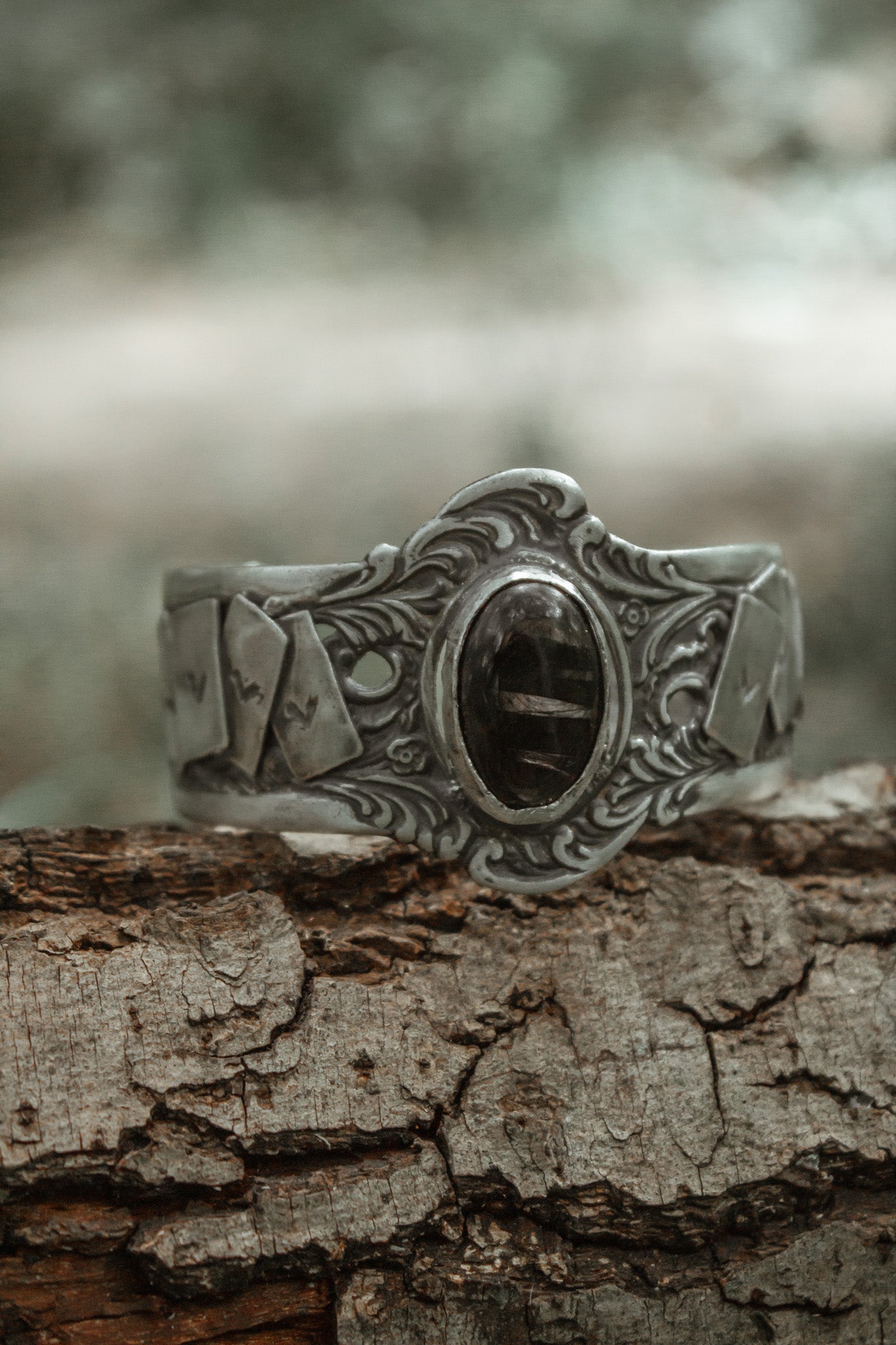 "Dark Deck" Cuff Bracelet