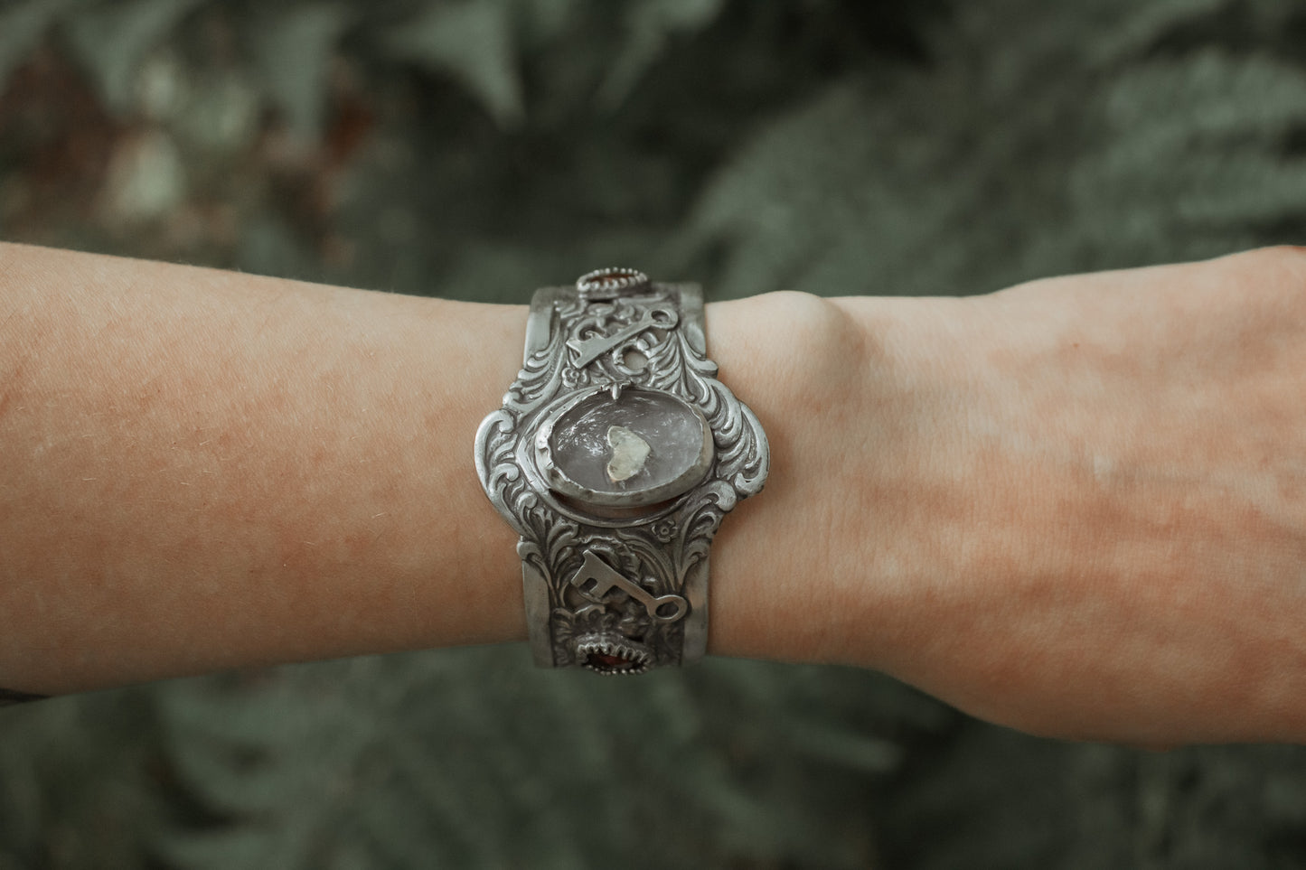 "Queen Of Hearts" Cuff Bracelet