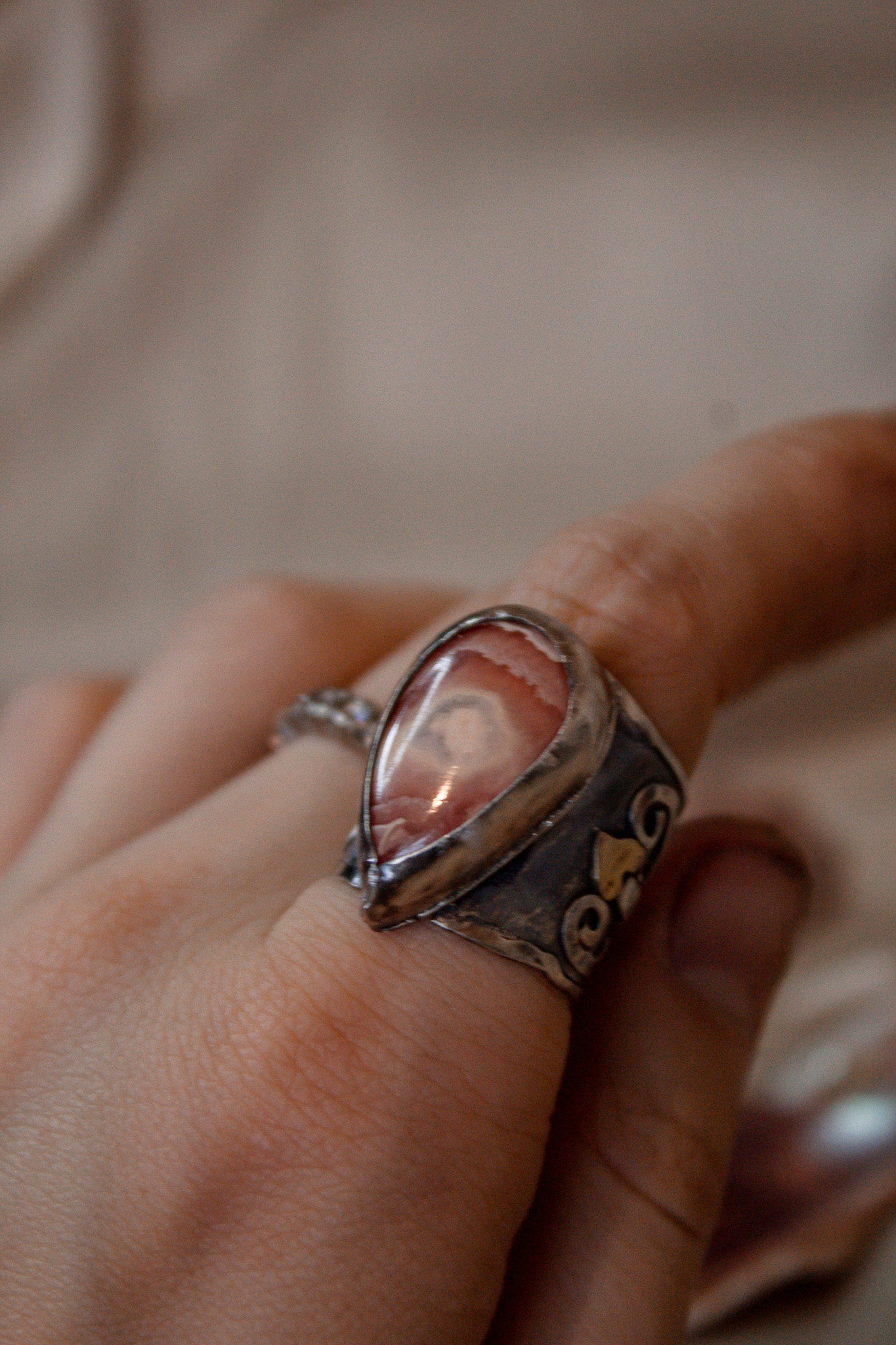 "Heartbound" Armor Ring