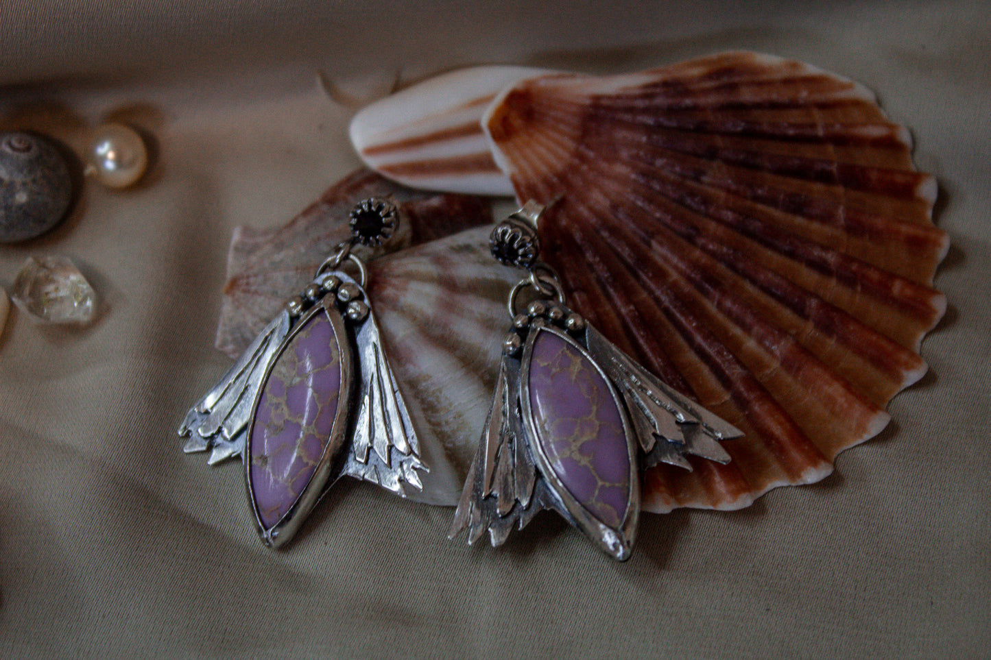 "Cupid's Wings" Earrings