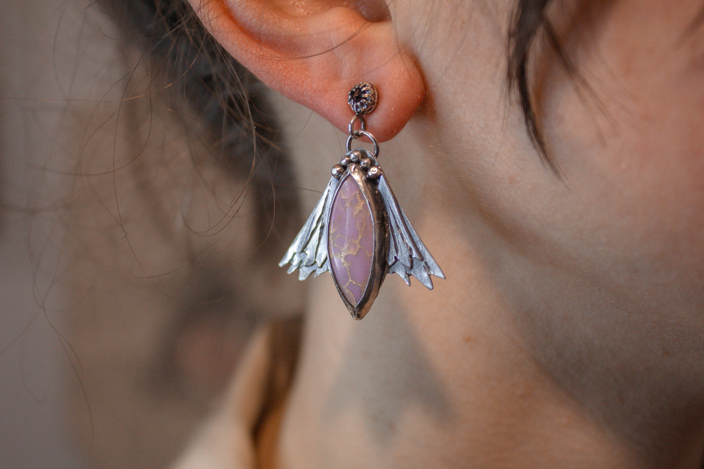 "Cupid's Wings" Earrings