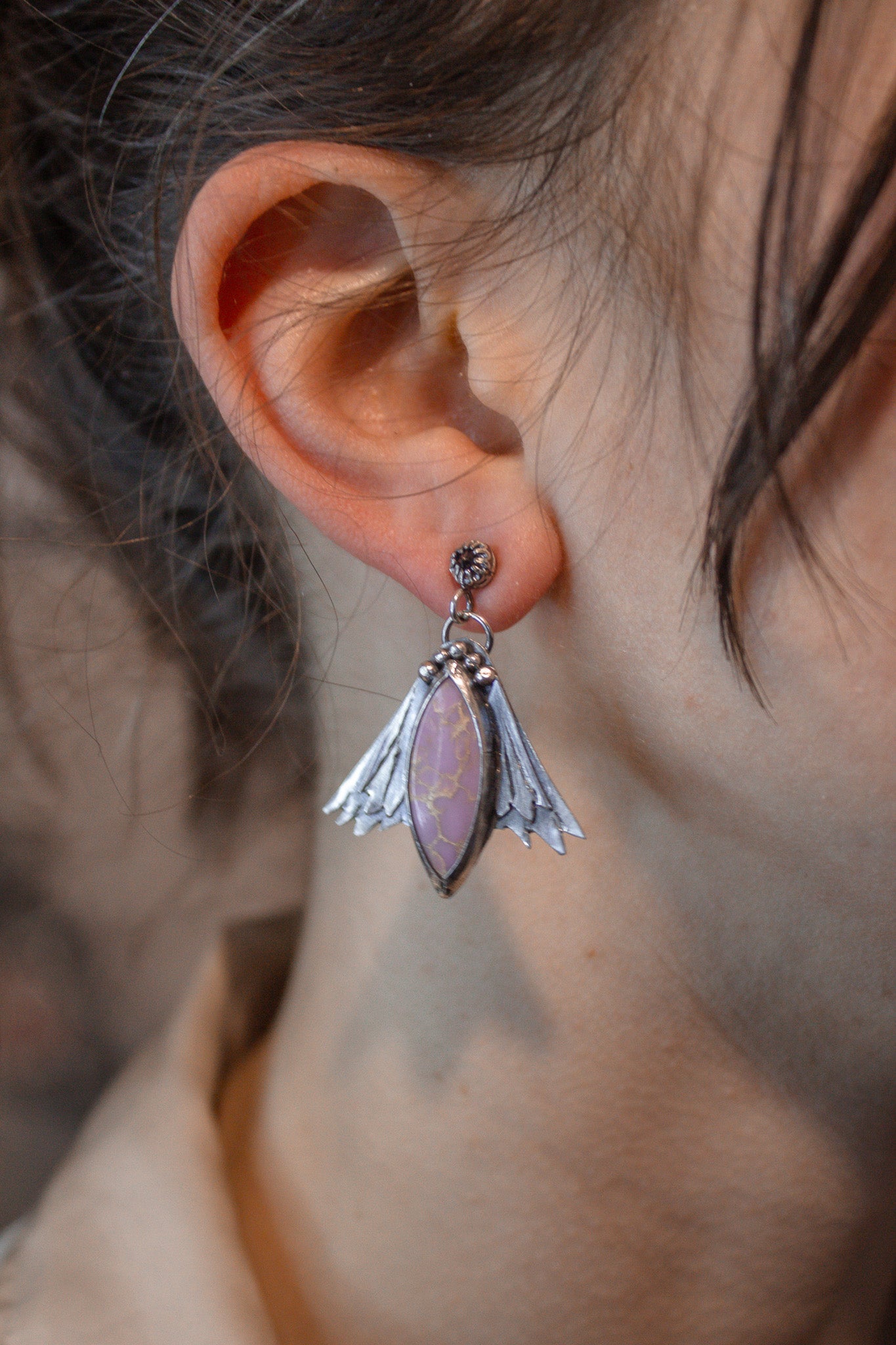 "Cupid's Wings" Earrings