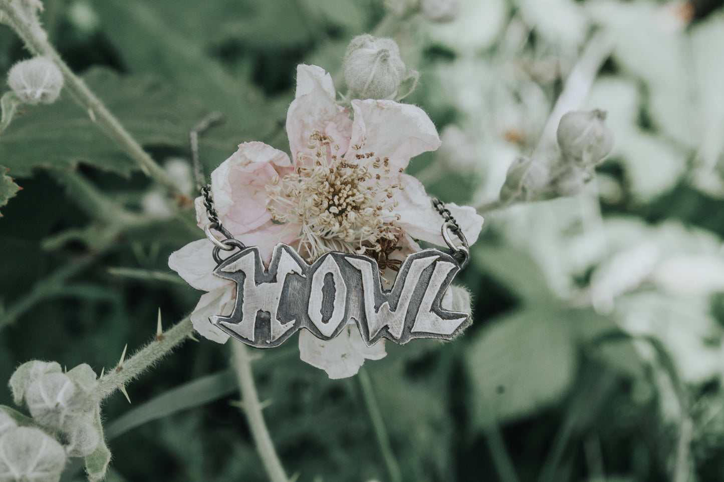 Howl name necklace