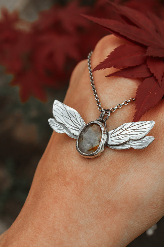 Stealth Bee Necklace